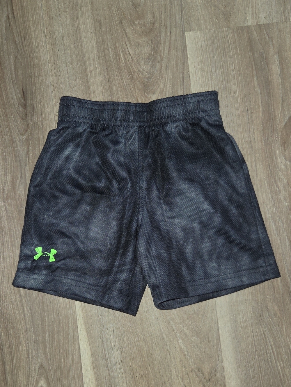 •Champions• Toddler Boys Gray Tie-dye Basketball Shorts